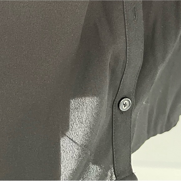 💕3/20$ NWOT Xhilaration Chiffon Blouse with Studded Collar - Picture 2 of 4